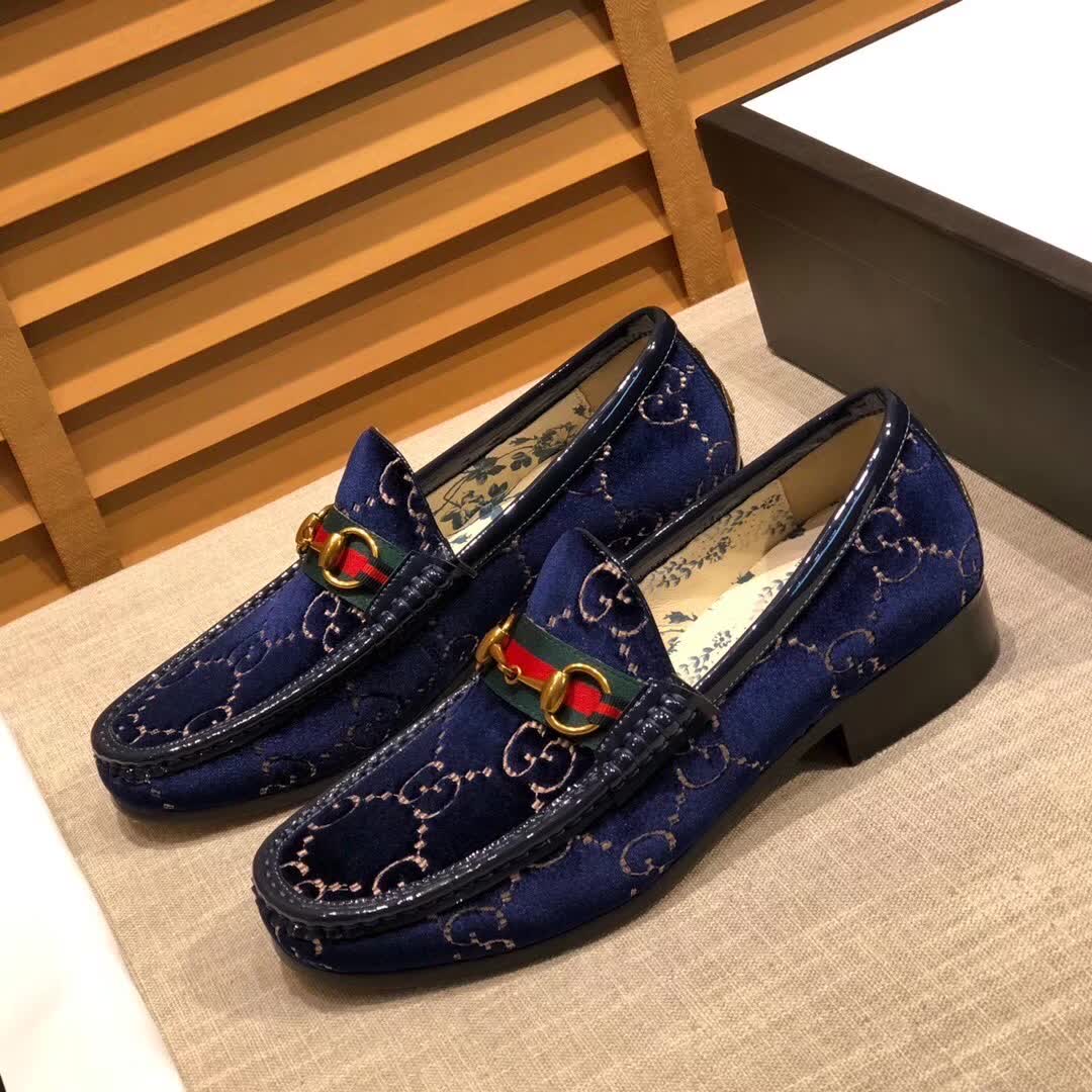 gucci·最新款正装男鞋豆豆鞋乐福鞋 size:38-44