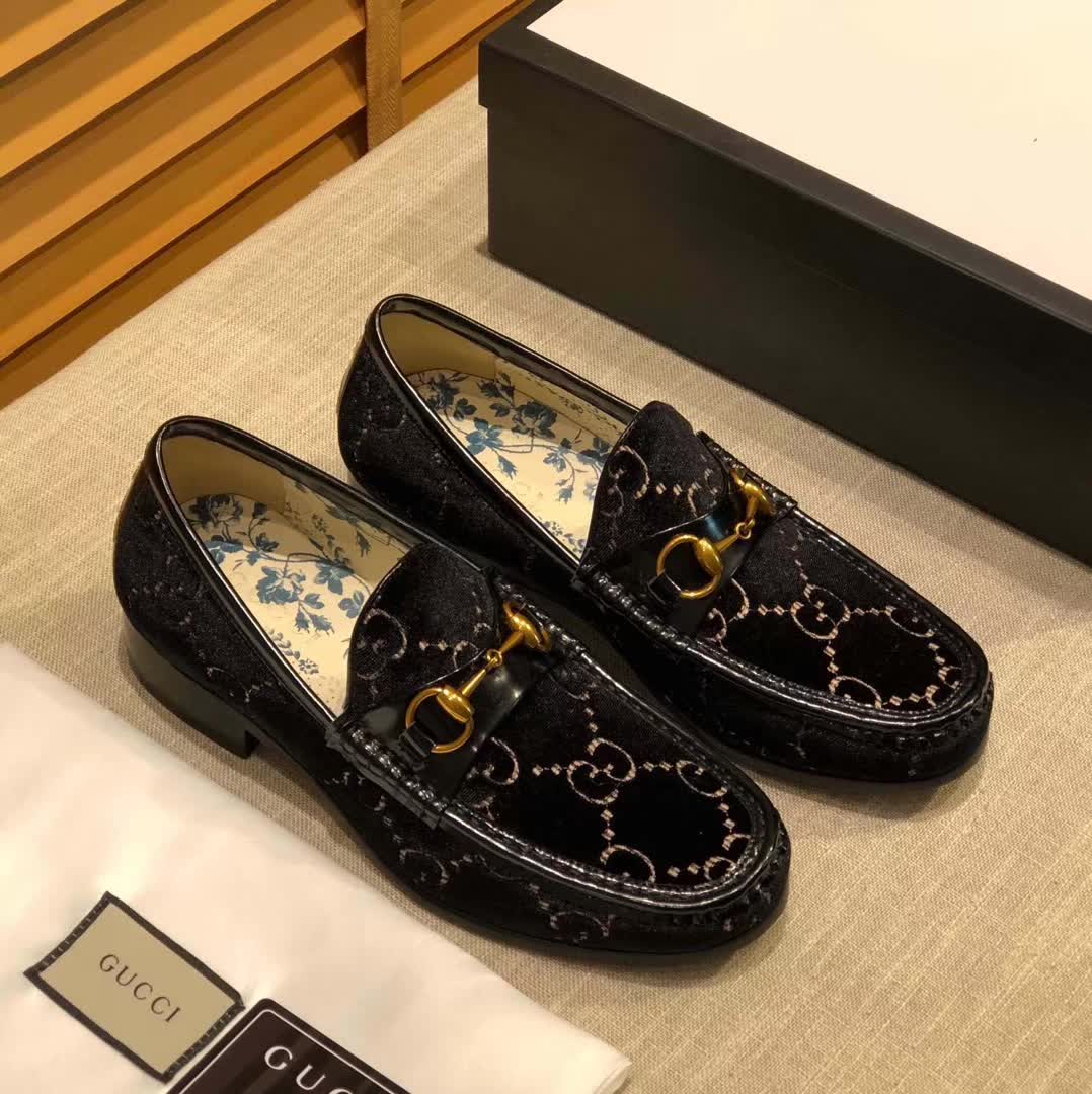 gucci·最新款正装男鞋豆豆鞋乐福鞋 size:38-44