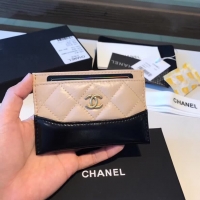 Chanel ·小羊皮菱格卡包; Size:11cm