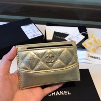 Chanel ·小羊皮菱格卡包; Size:11cm