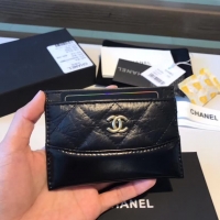 Chanel ·小羊皮菱格卡包; Size:11cm