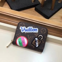 Louis Vuitton·限量版繡花拉鏈零錢包Size:11cm