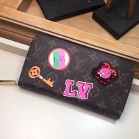Louis Vuitton·限量版繡花拉鏈長夾Size:19cm