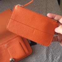 Hermes·togo皮Dogon大號護照夾錢夾卡夾Size:20*12cm