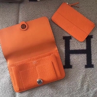 Hermes·togo皮Dogon大號護照夾錢夾卡夾Size:20*12cm