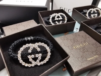 Gucci· 雙G水晶髮束