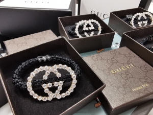Gucci· 雙G水晶髮束