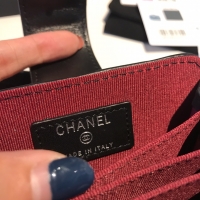 Chanel·羊皮/魚子醬牛皮多層風琴卡包Size:11*8cm