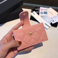 Chanel·魚子醬牛皮多層風琴卡包4色Size:11*8cm