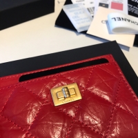 Chanel·粒紋牛皮/小羊皮菱格卡夾4色Size:11cm