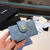 Chanel·魚子醬牛皮多層風琴卡包4色Size:11*8cm