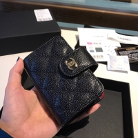 Chanel·羊皮/魚子醬牛皮多層風琴卡包Size:11*8cm