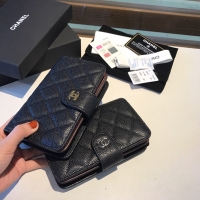 Chanel·細球紋小牛皮中長錢夾Size:15*10cm