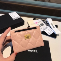 Chanel·粒紋牛皮/小羊皮菱格卡夾4色Size:11cm