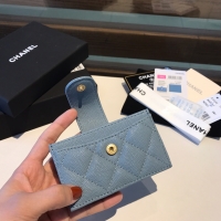Chanel·魚子醬牛皮多層風琴卡包4色Size:11*8cm