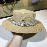 Chanel·珍珠蕾絲花邊遮陽帽4色