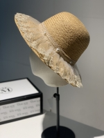 Chanel·香奈兒草帽，太陽帽 超嗲蕾絲拼接，女神必備單品