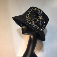 Chanel·經典編織草帽