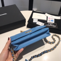 Chanel·大菱格拉鏈卡包Size:11.5*8cm