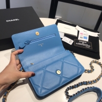 Chanel·大菱格拉鏈卡包Size:11.5*8cm