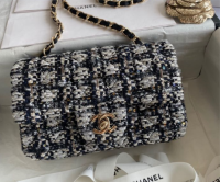 Chanel·CF毛呢鏈條包小號20cm/大號25cm