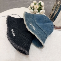 Chanel·中古風牛仔漁夫帽