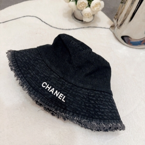 Chanel·中古風牛仔漁夫帽