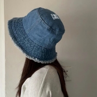 Chanel·中古風牛仔漁夫帽