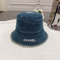 Chanel·中古風牛仔漁夫帽