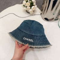 Chanel·中古風牛仔漁夫帽