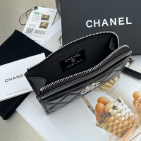 Chanel·經典L型水鉆拉鏈卡包Size:8.5*13*2cm