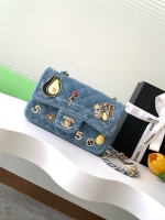 Chanel·限定款中古徽章牛仔Size:20cm